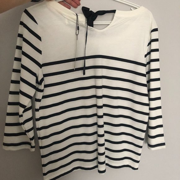 Vero Moda | 3/4 Striped Top - Picture 2 of 5